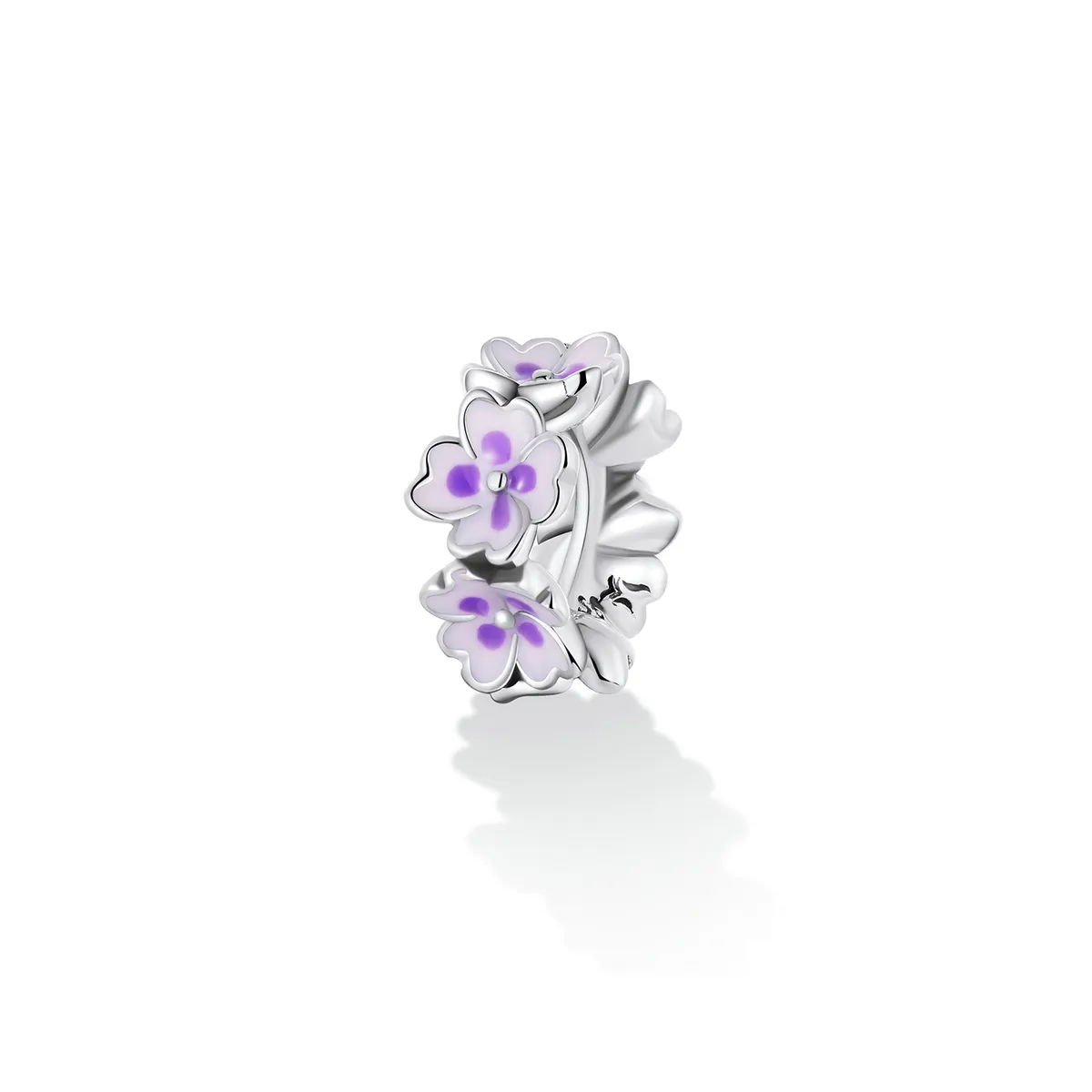 Pandora Style Flowers Spacer Charm - SCC2212