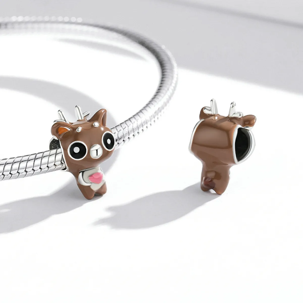 Pandora Style Funny Deer Charm - SCC1934