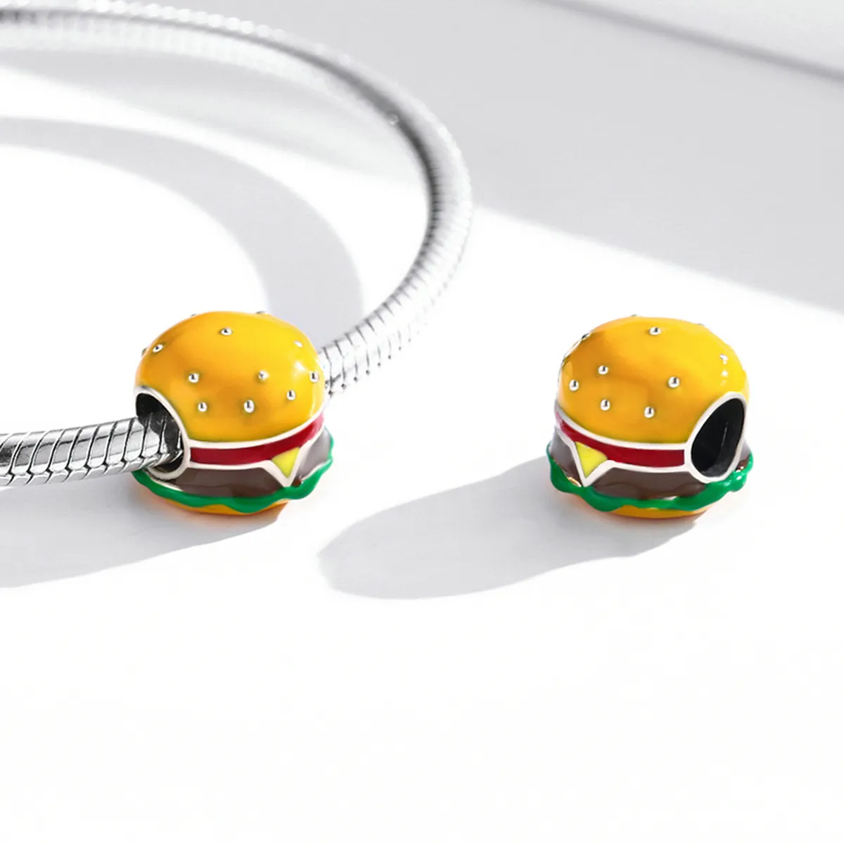 Pandora Style Gourmet Burger Charm - SCC2014