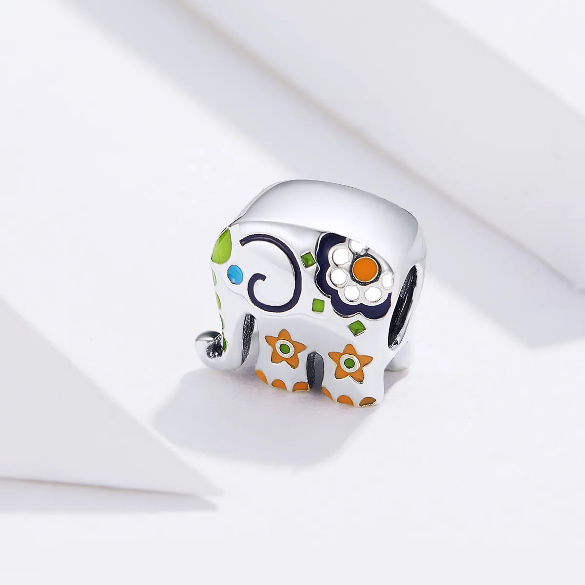 Pandora Style Happy Elephant Charm - BSC095