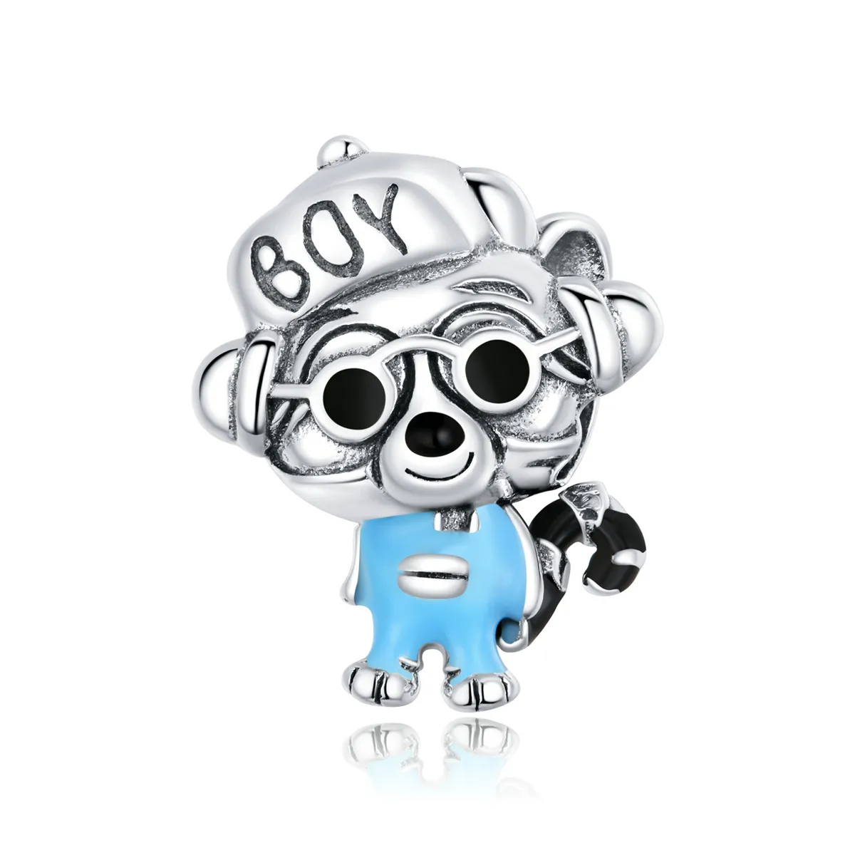 Pandora Style Hip Hop Raccoon Charm - SCC1629