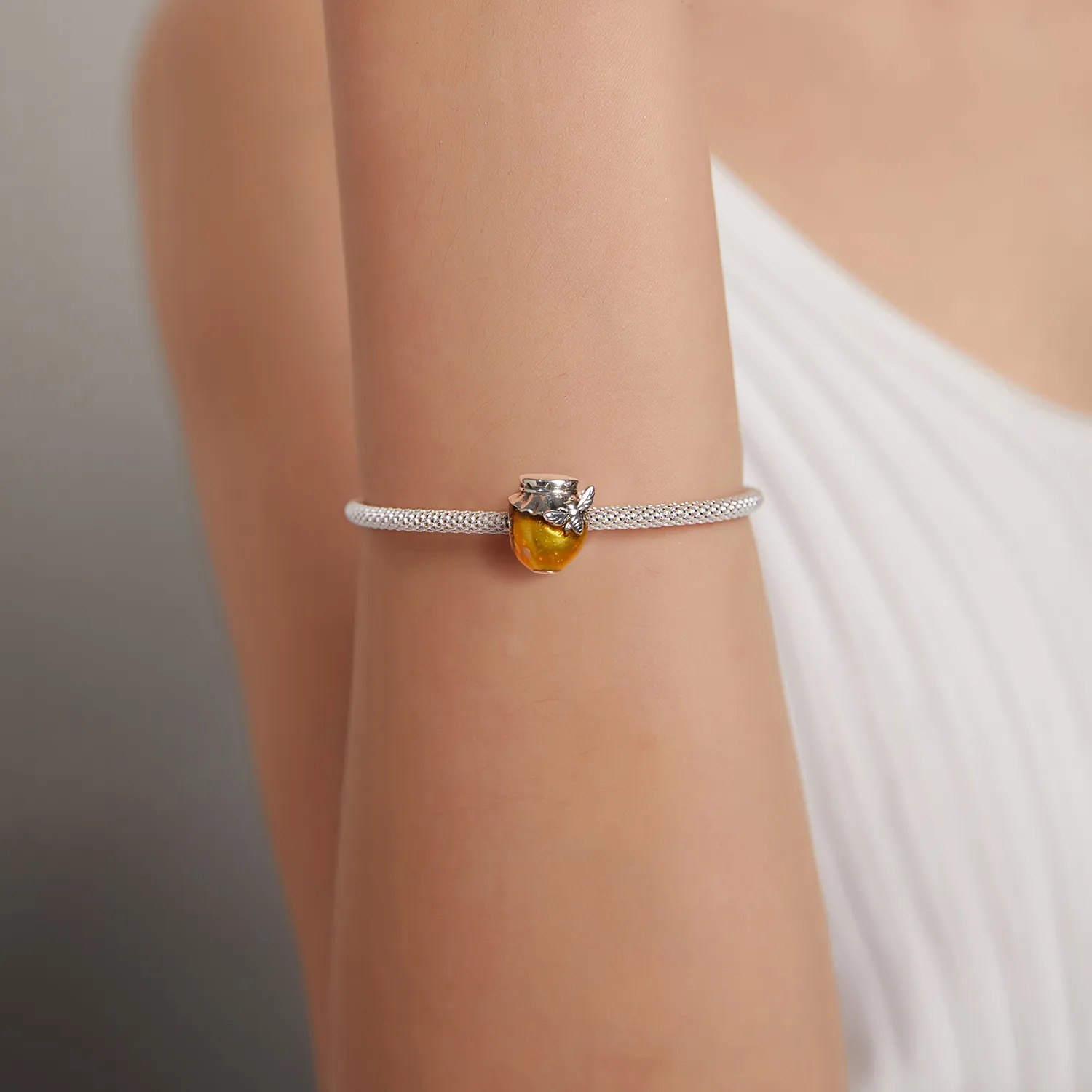 Pandora Style Honey Pot Charm - SCC1914