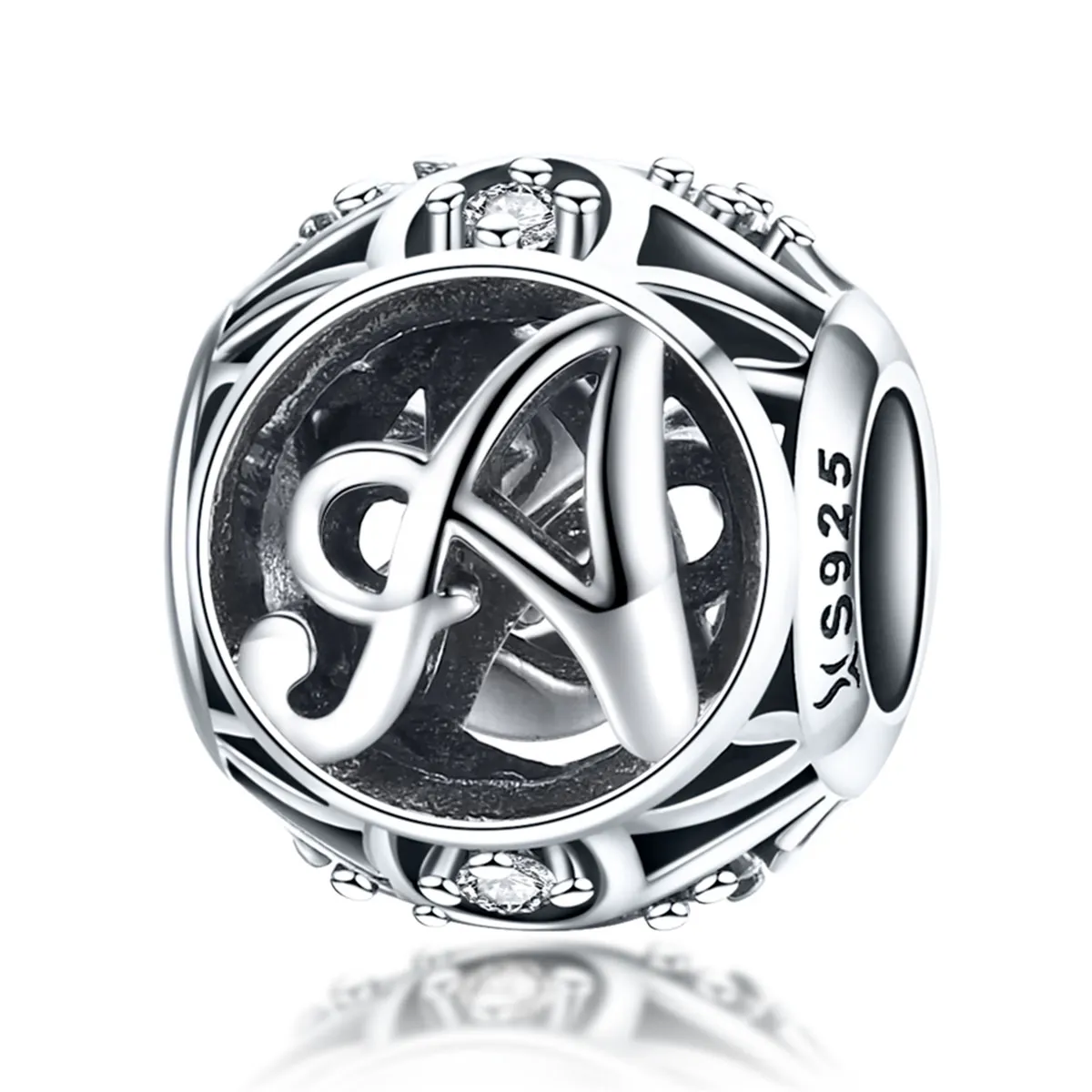 Pandora Style Letter-A Charm - SCC738-A