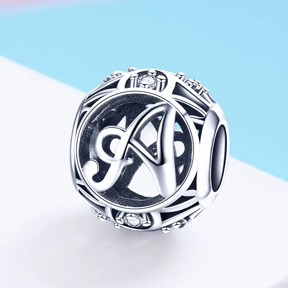 Pandora Style Letter-A Charm - SCC738-A