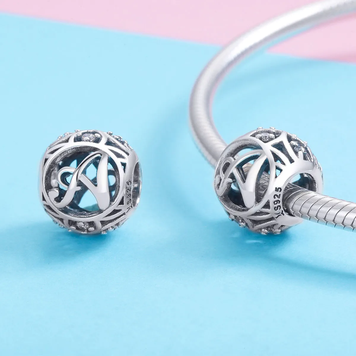 Pandora Style Letter-A Charm - SCC738-A