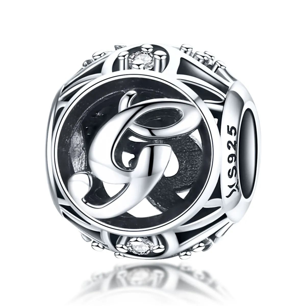 Pandora Style Letter-G Charm - SCC738-G