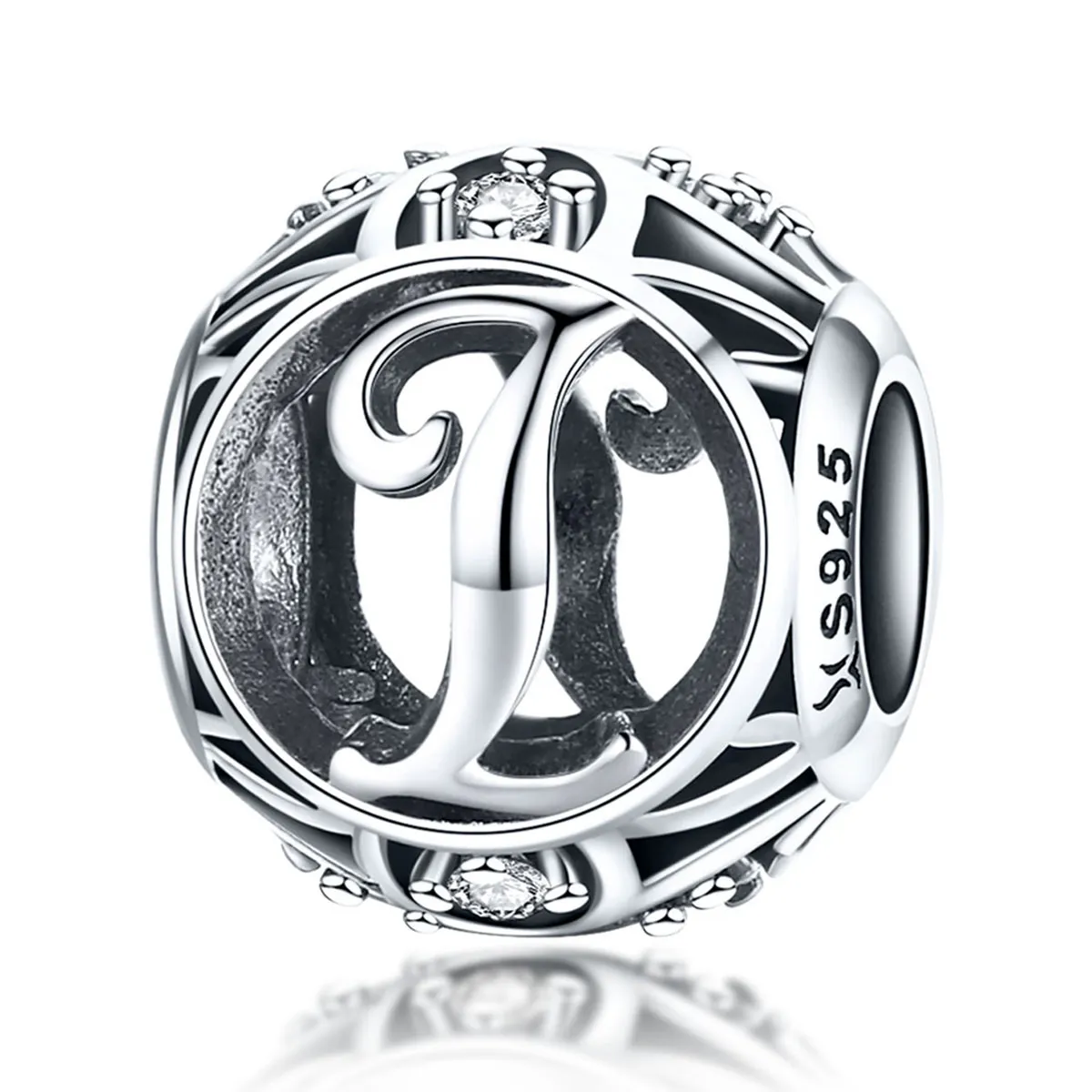 Pandora Style Letter-I Charm - SCC738-I