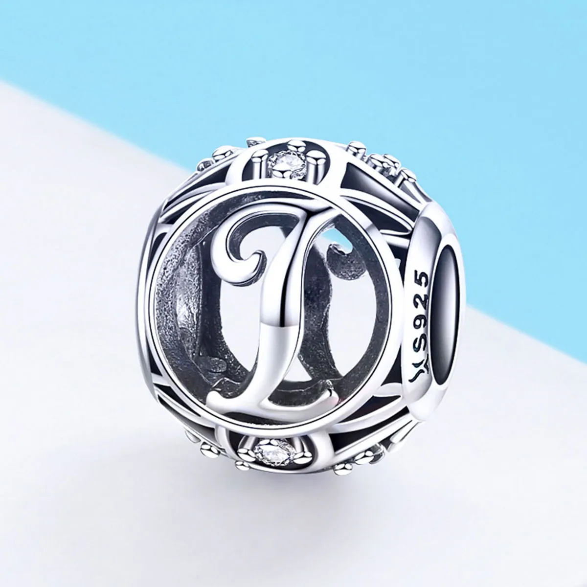 Pandora Style Letter-I Charm - SCC738-I