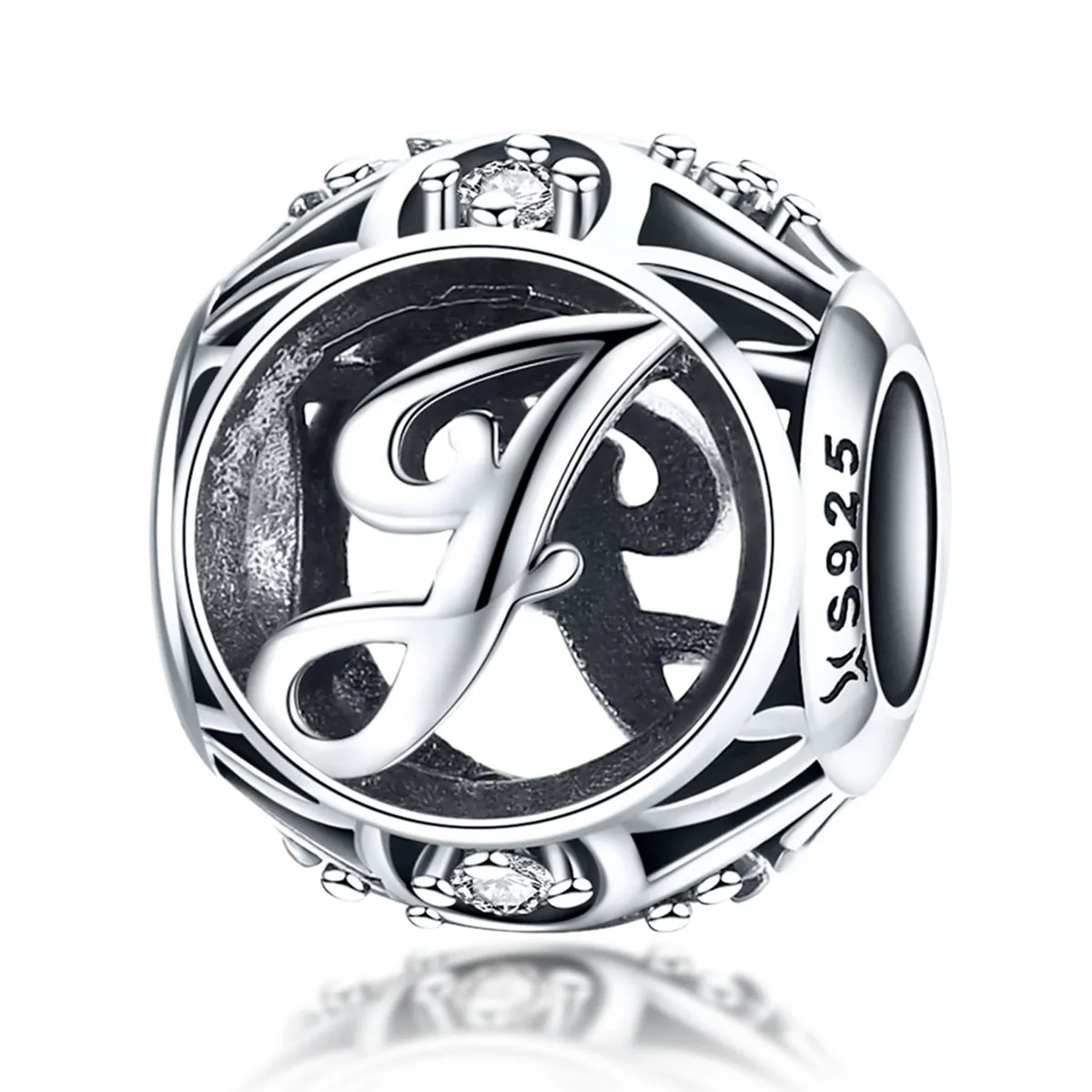 pandora style letterj charm scc738j