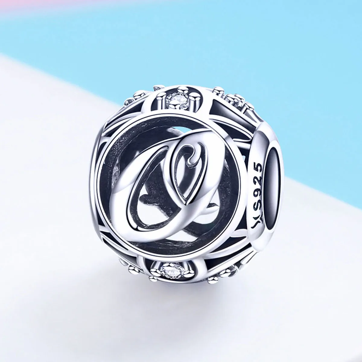 Pandora Style Letter-O Charm - SCC738-O