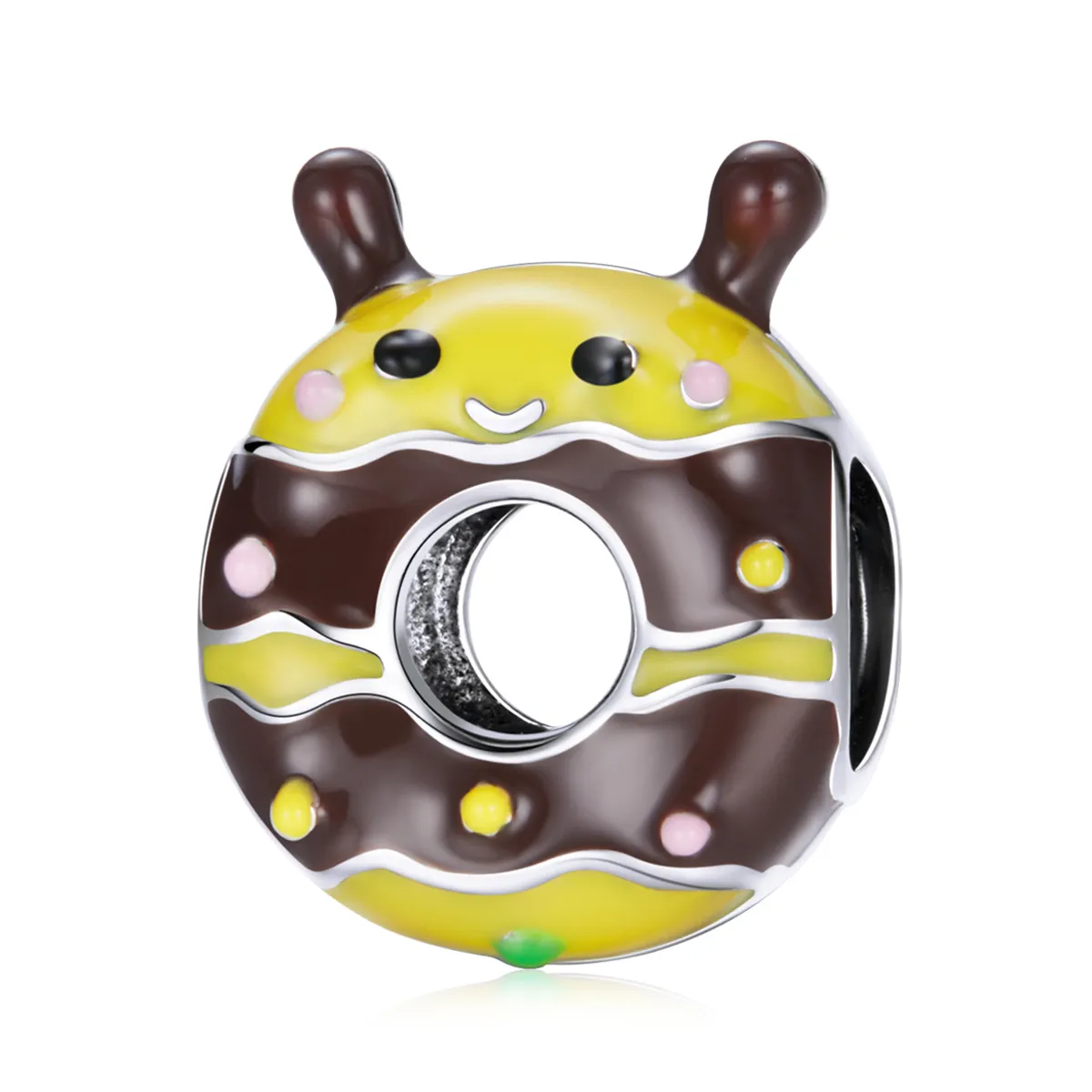 Pandora Style Little Bee Donuts Charm - SCC1878