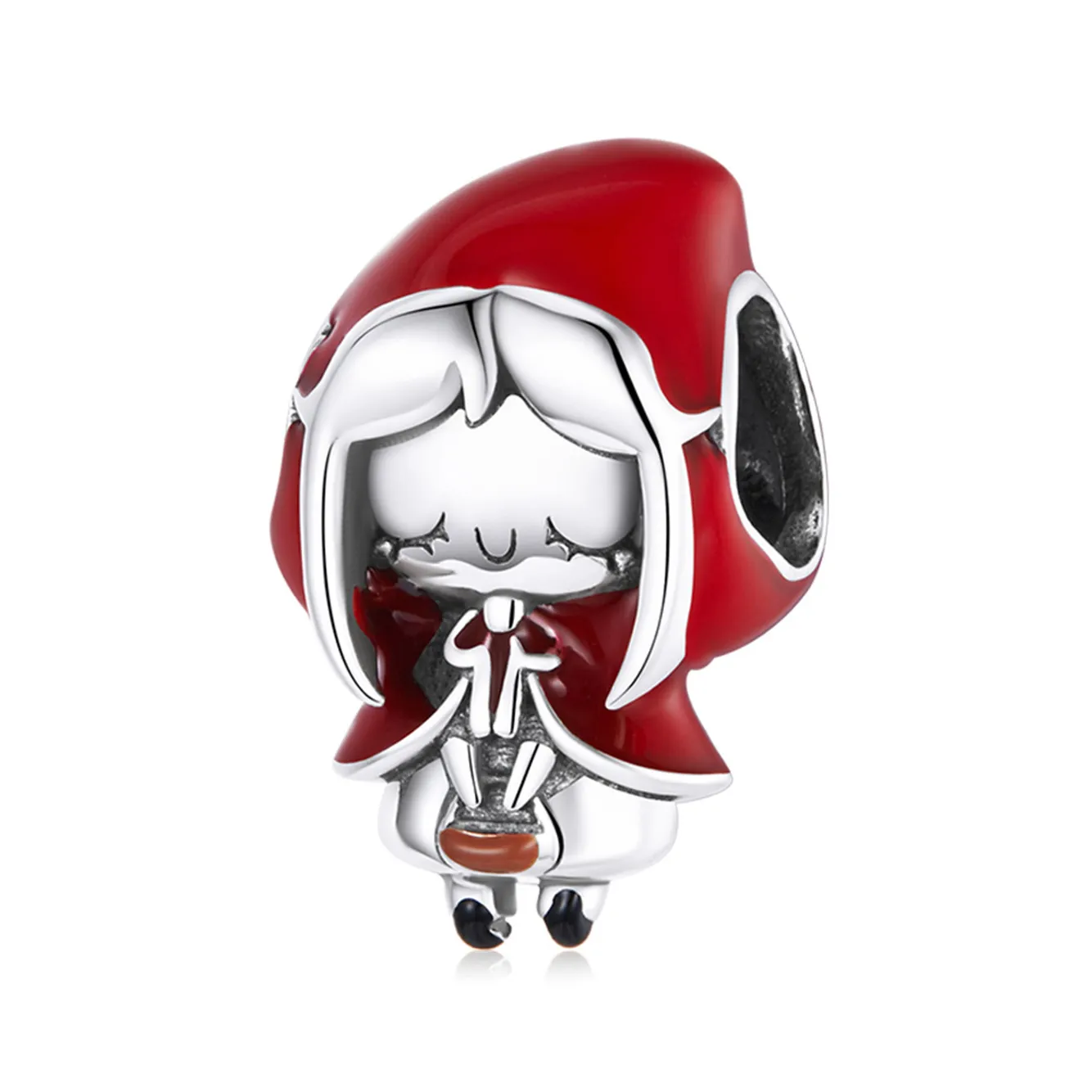 Pandora Style Little Red Riding Hood Charm - SCC1890