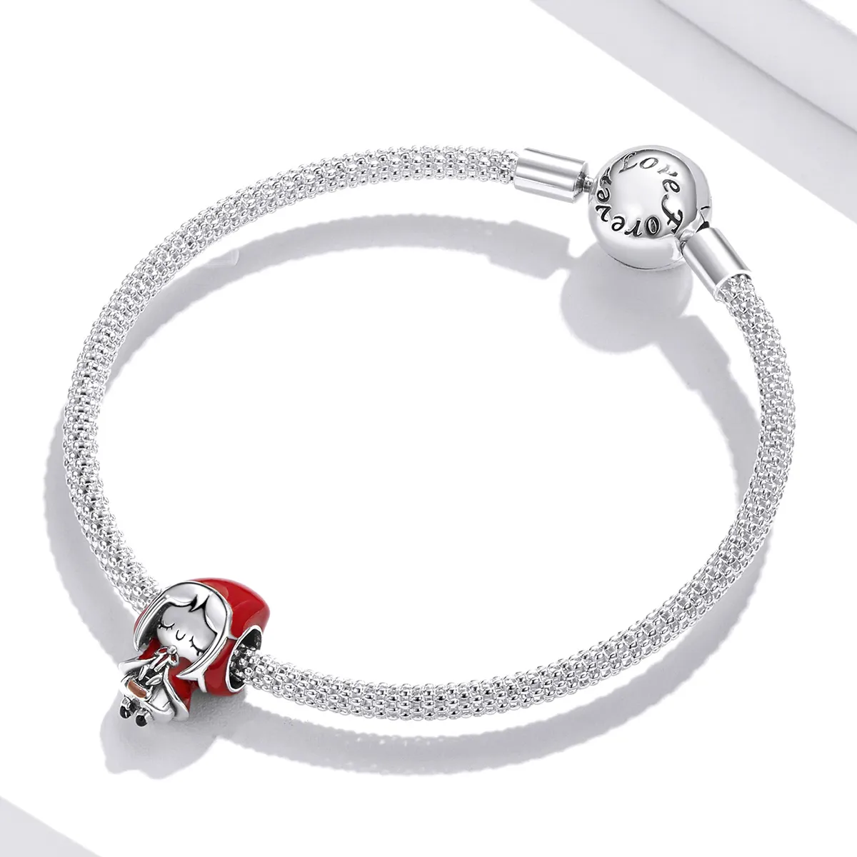 Pandora Style Little Red Riding Hood Charm - SCC1890