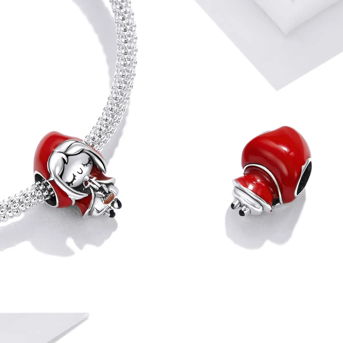 Pandora Style Little Red Riding Hood Charm - SCC1890