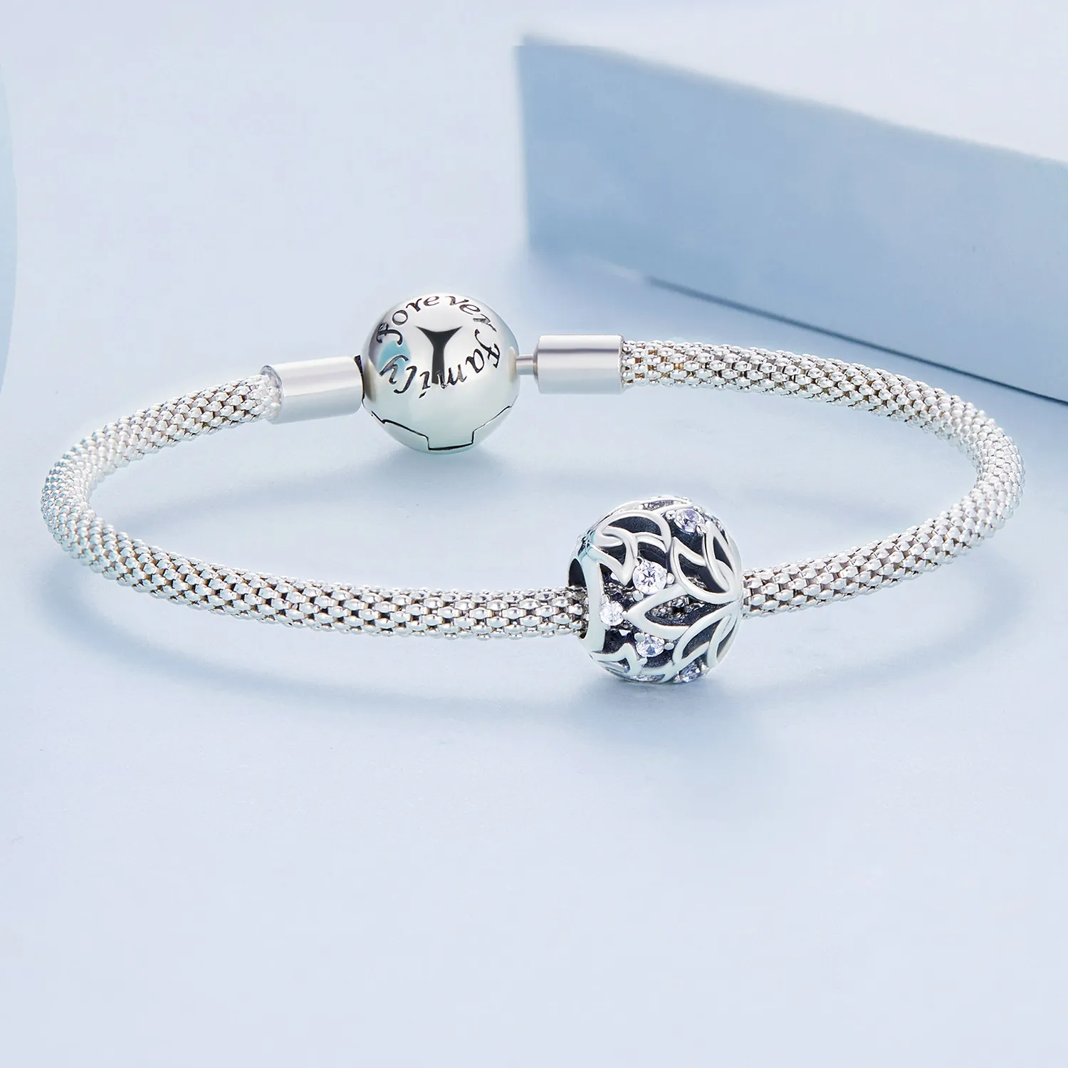 Pandora Style Lotus Charm - BSC675