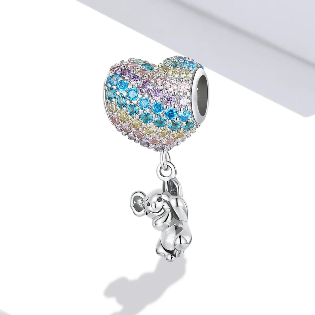 Pandora Style Love Balloon Koala Charm - SCC2116