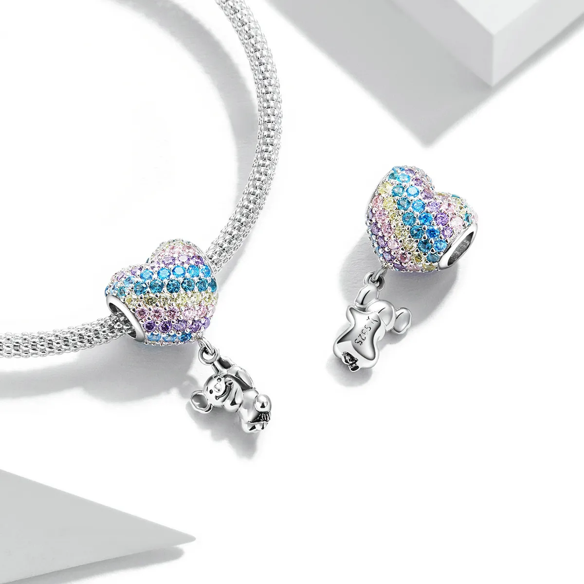 Pandora Style Love Balloon Koala Charm - SCC2116