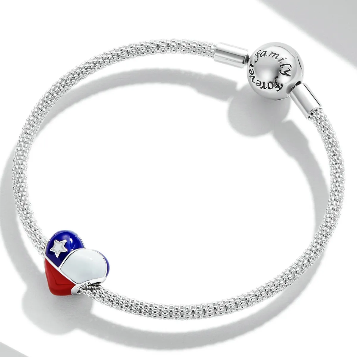 Pandora Style Love Chile Flag Charm - SCC2110