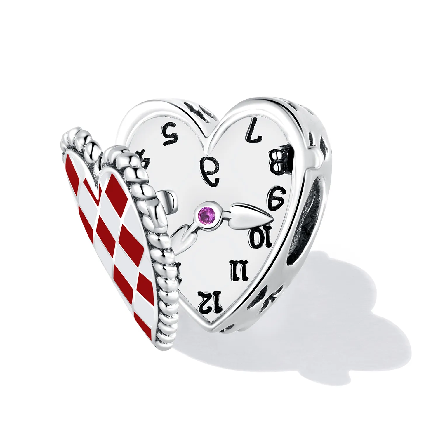 Pandora Style Love Clock Charm - SCC2245