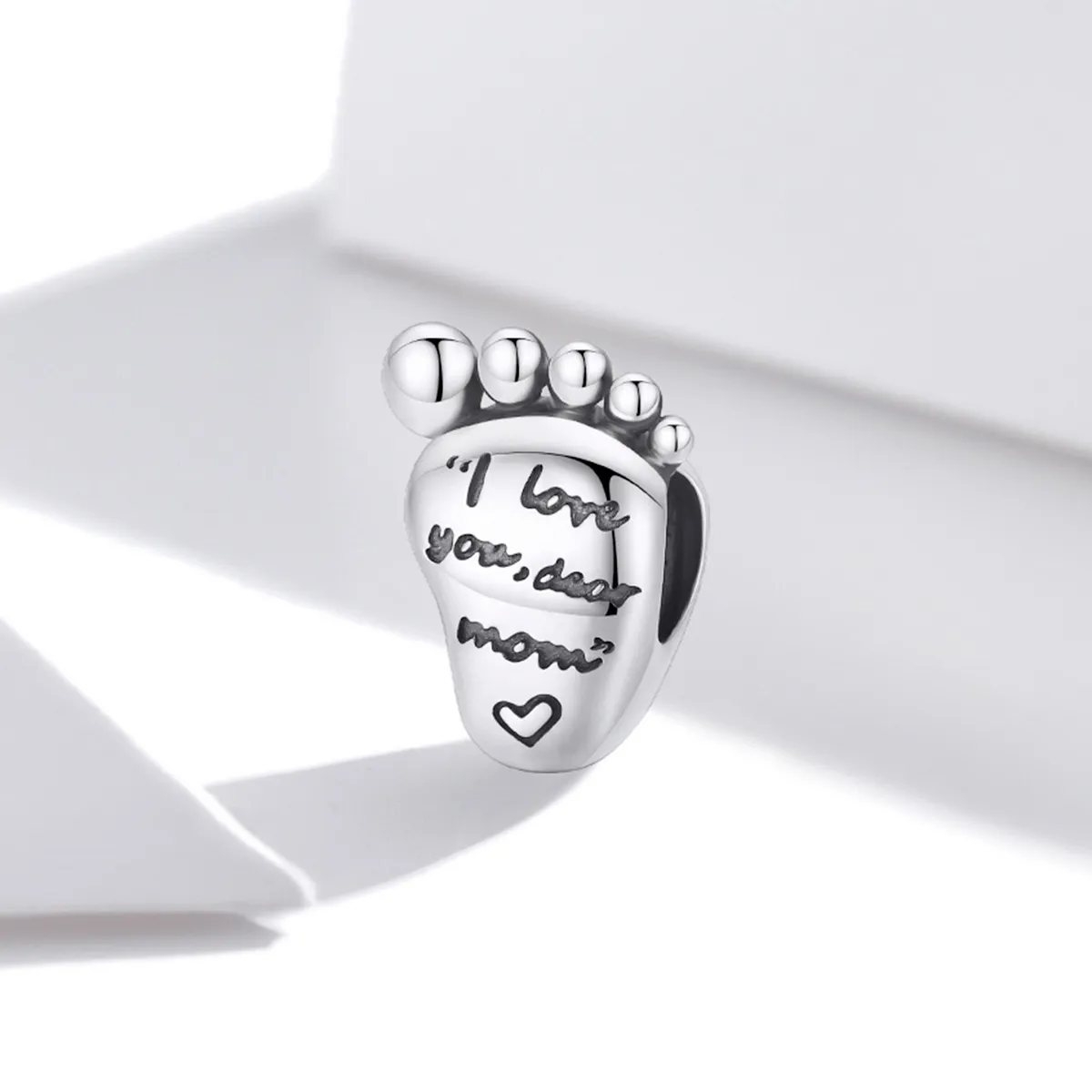 Pandora Style Love Feet Charm - SCC1901