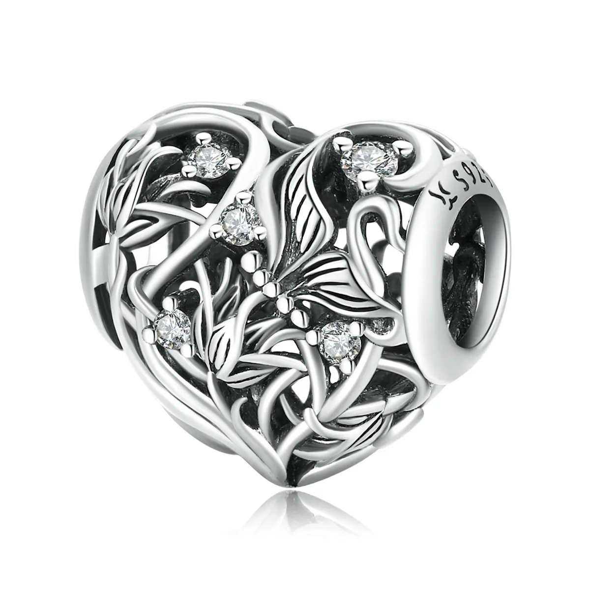 pandora style love garden charm scc2098