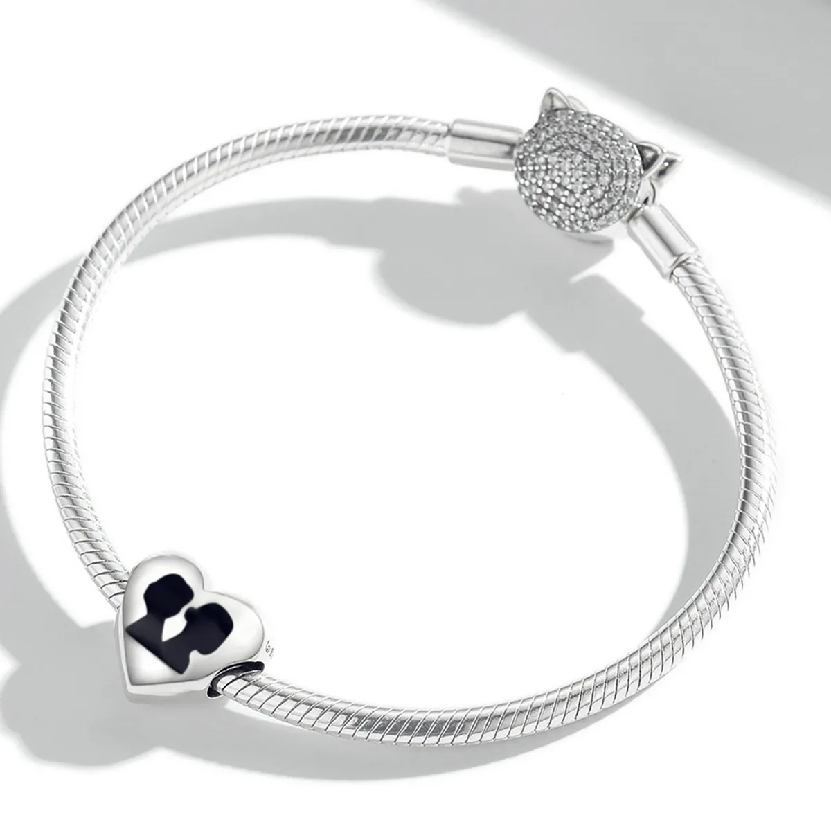 Pandora Style Love Silhouette Charm - BSC549