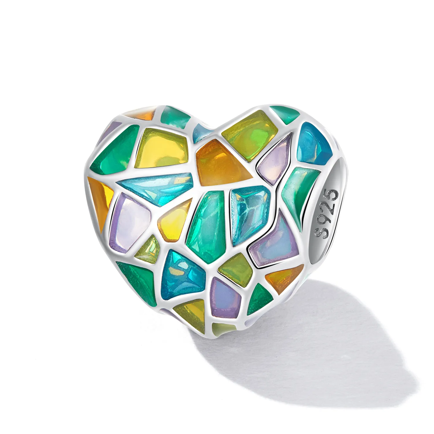 Pandora Style Love Window Charm - SCC2266