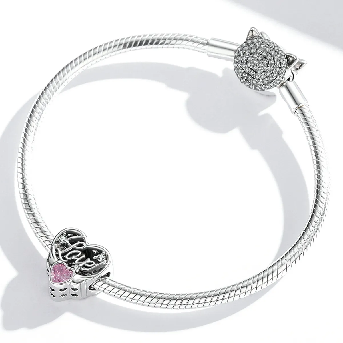 Pandora Style Love Wings Charm - BSC528