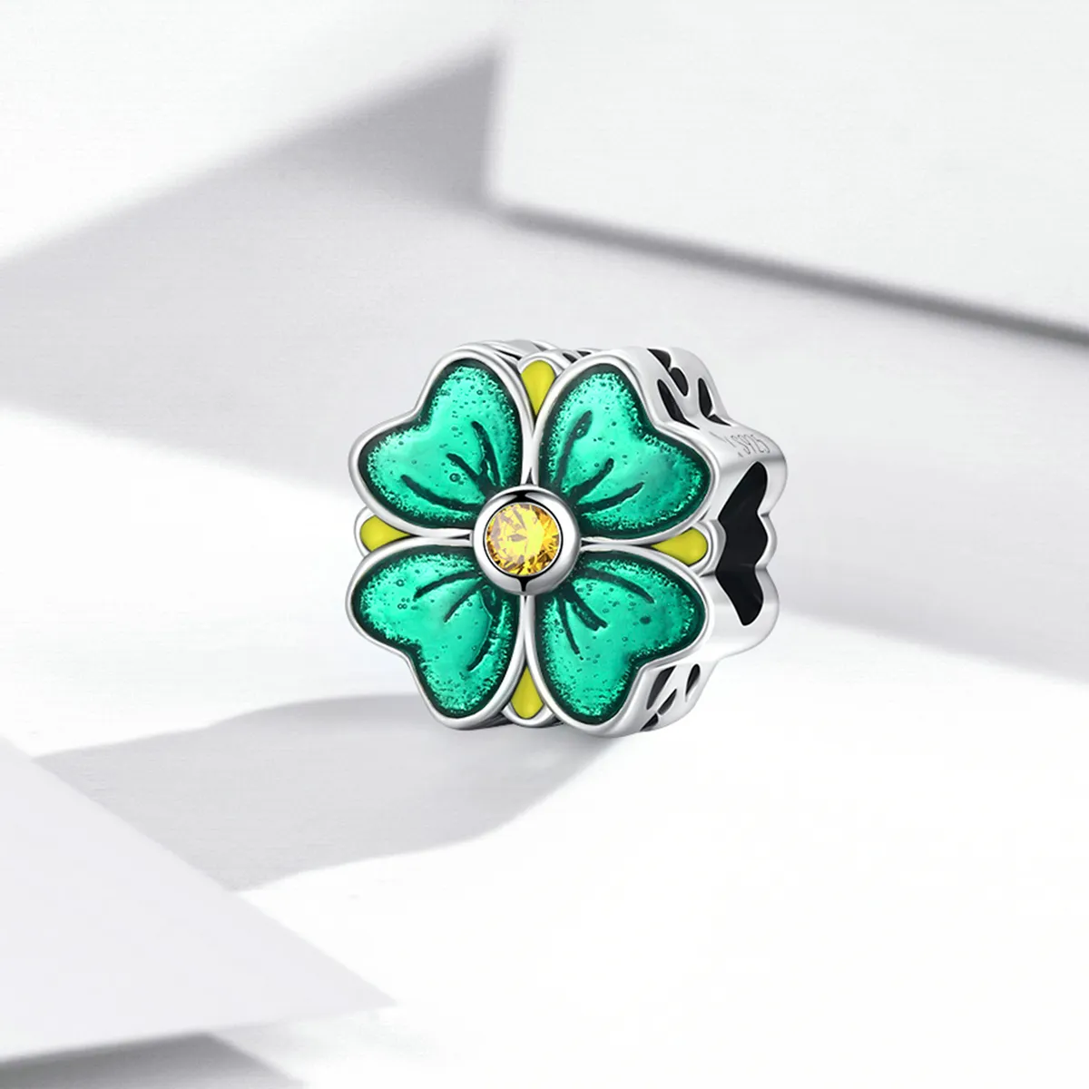 Pandora Style Lucky Clover Charm - SCC2018