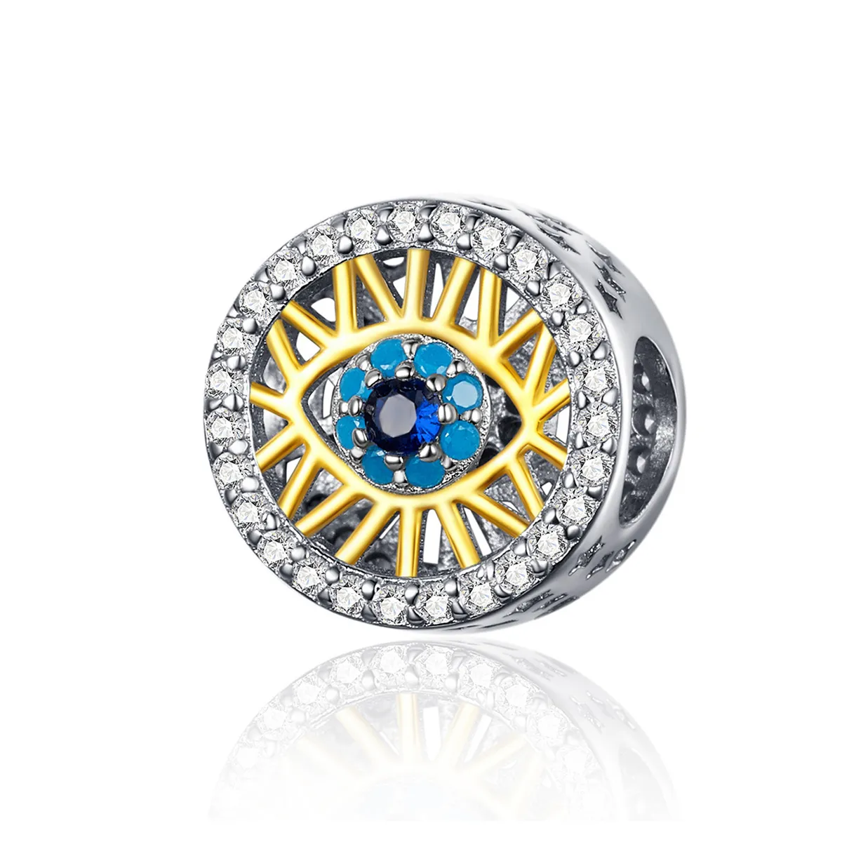 pandora style lucky eye charm bsc080