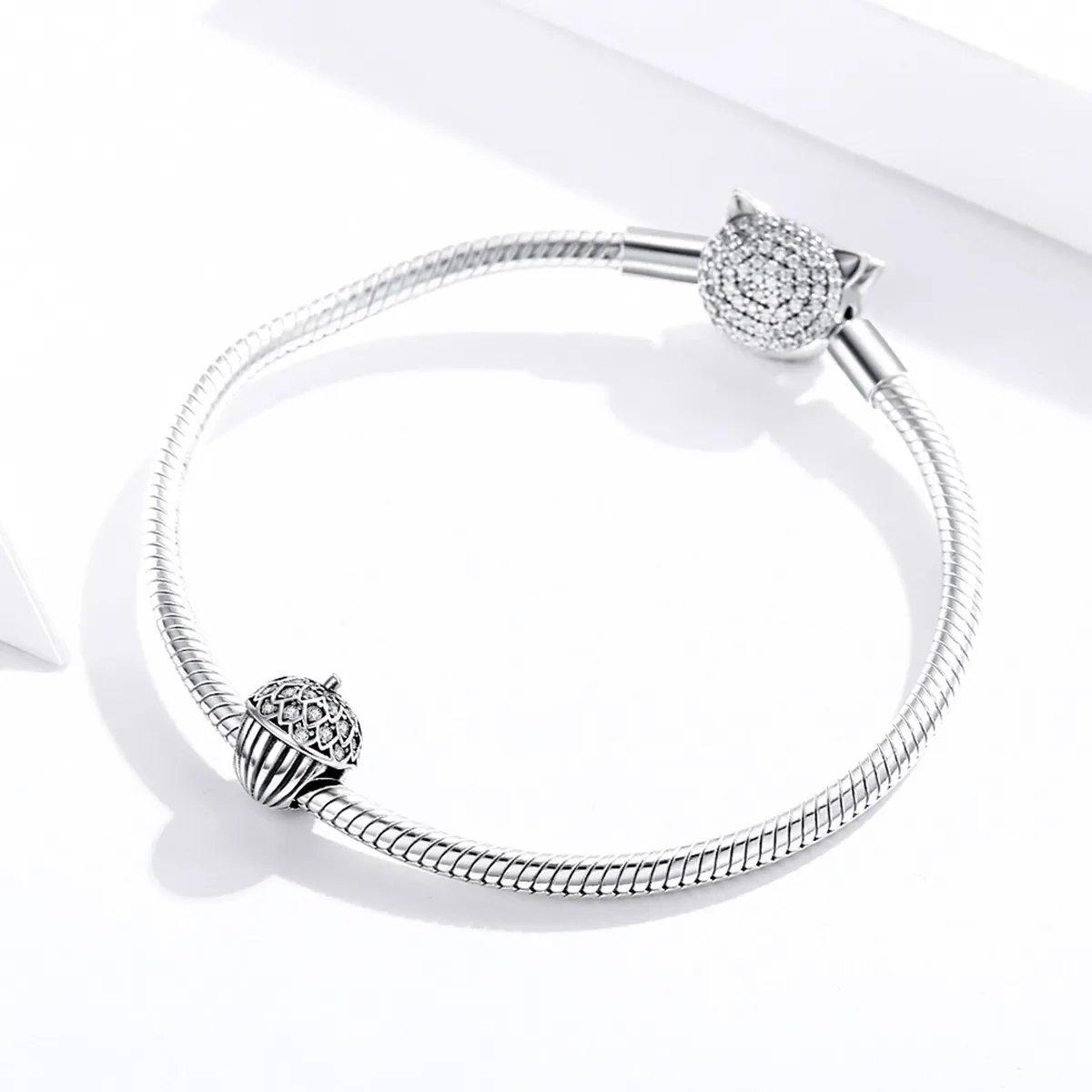 Pandora Style Lucky Pine Cone Charm - BSC337