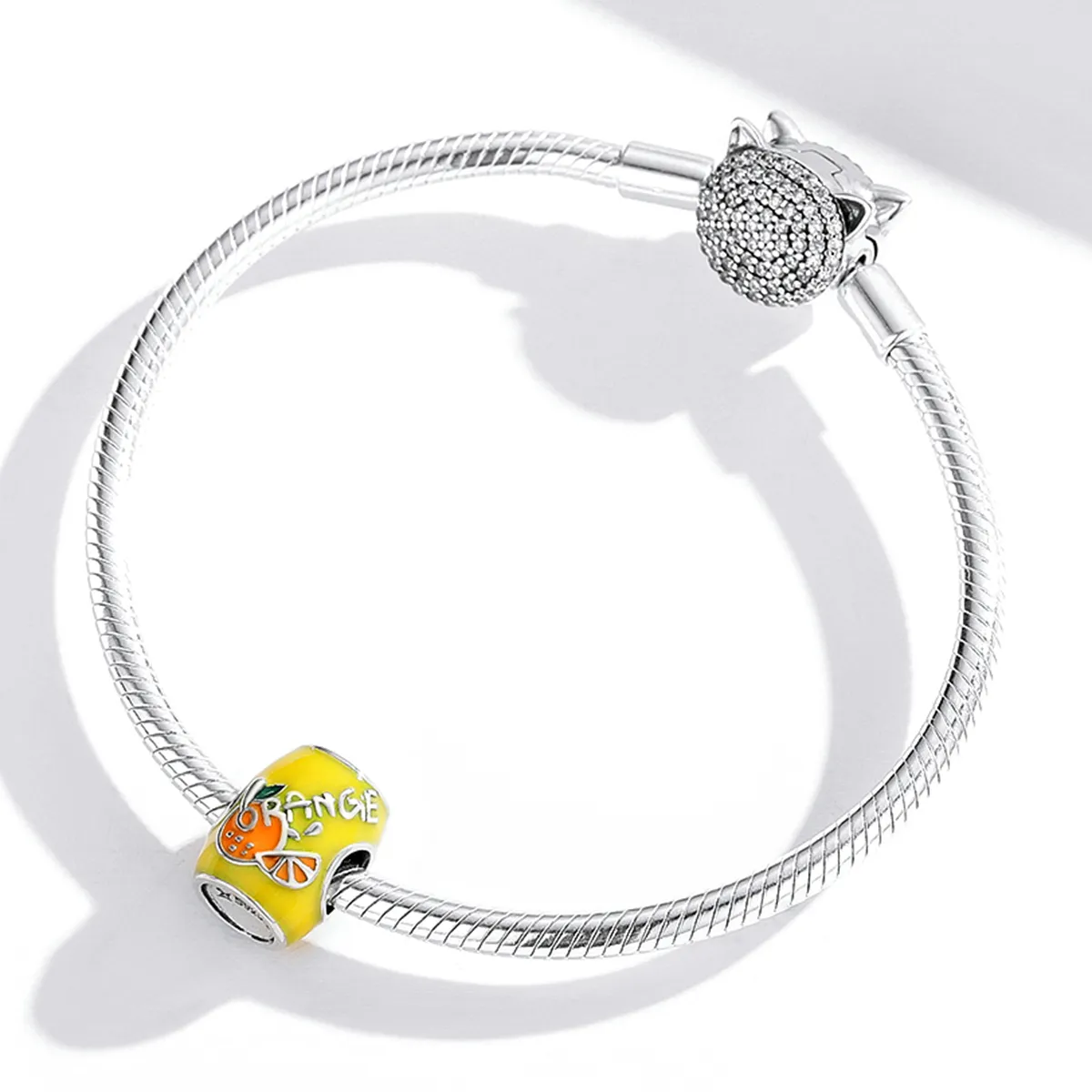 Pandora Style Mini Orange Juice Charm - SCC1948