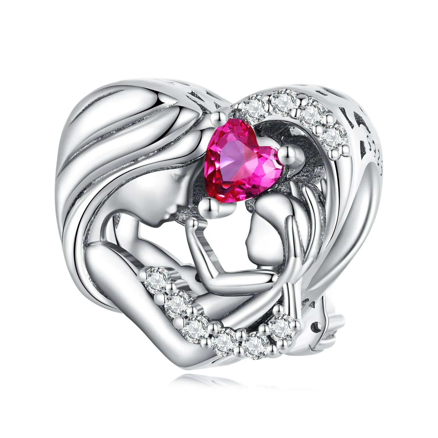 Pandora Style Mother and Child Charm - BSC685