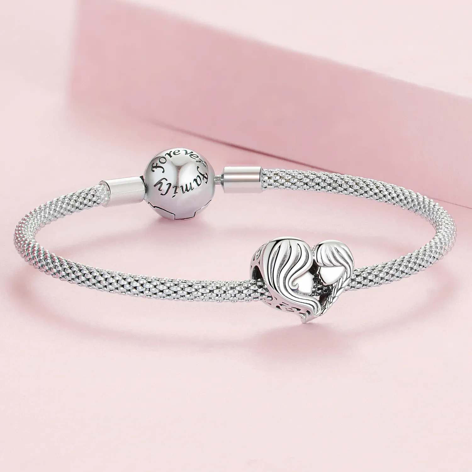 Pandora Style Mother and Daughter Charm - BSC687