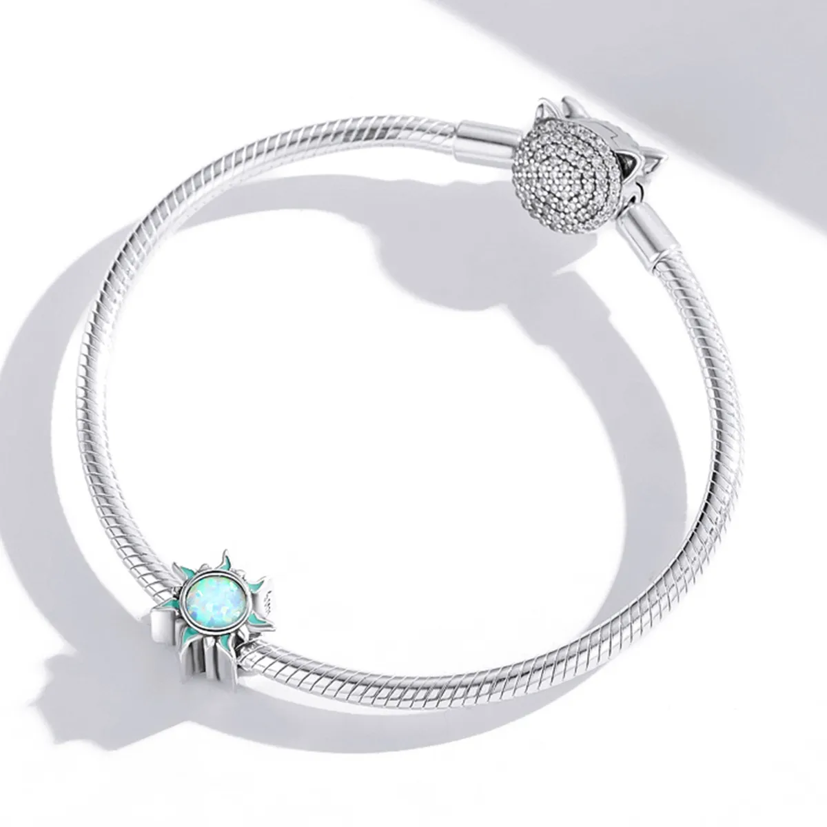 Pandora Style Opal Little Sun Charm - BSC509