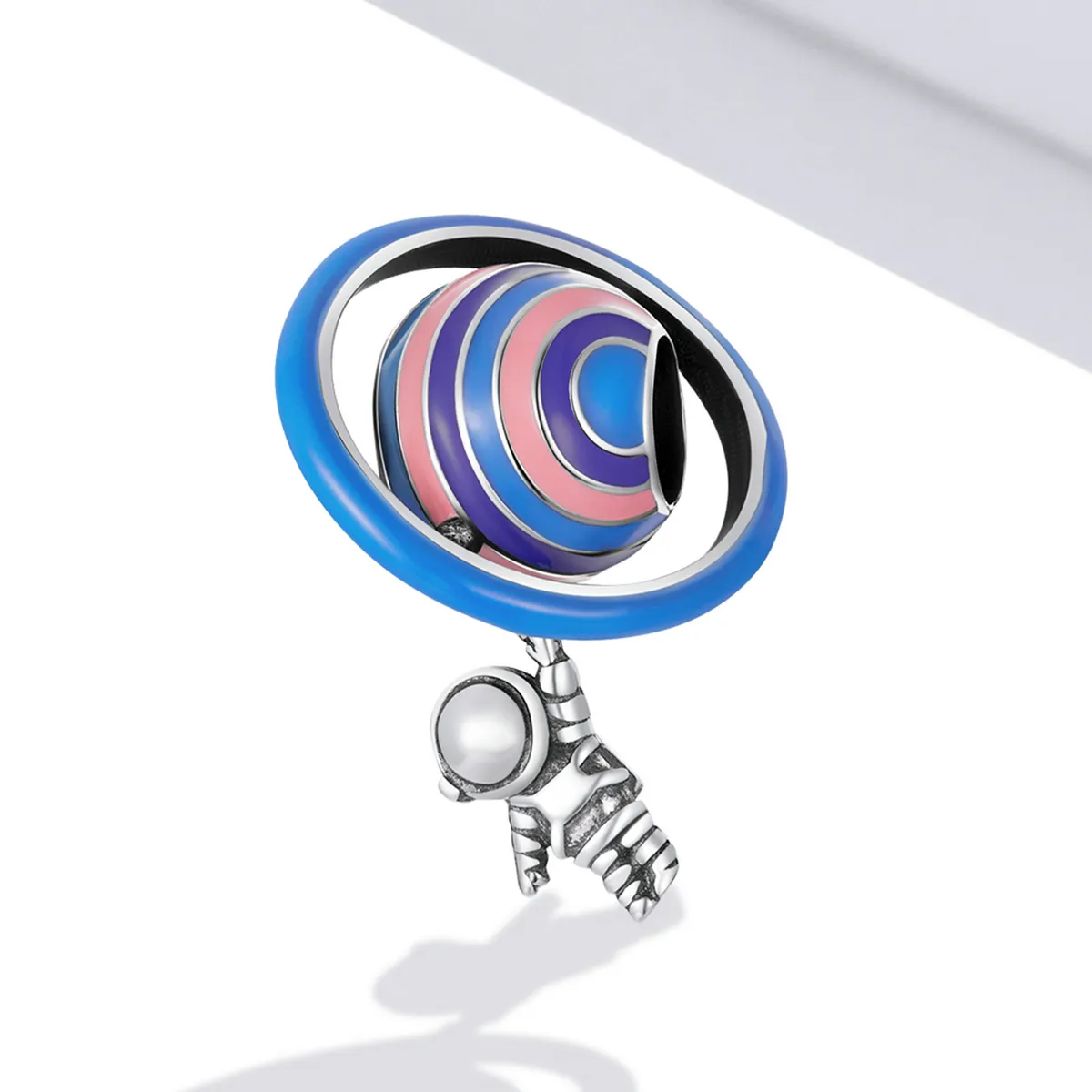 Pandora Style Planet Astronaut Charm - SCC2095