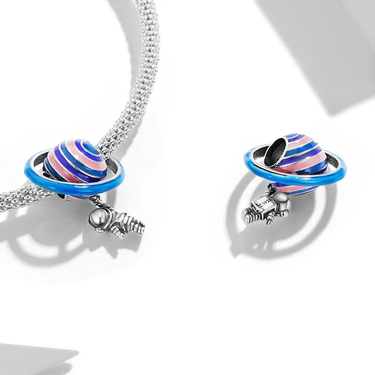 Pandora Style Planet Astronaut Charm - SCC2095