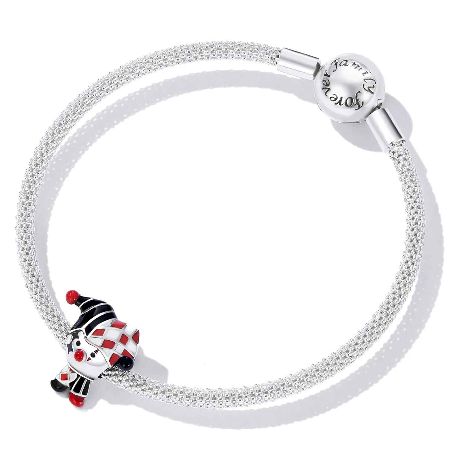 Pandora Style Poker Clown Charm - SCC2237