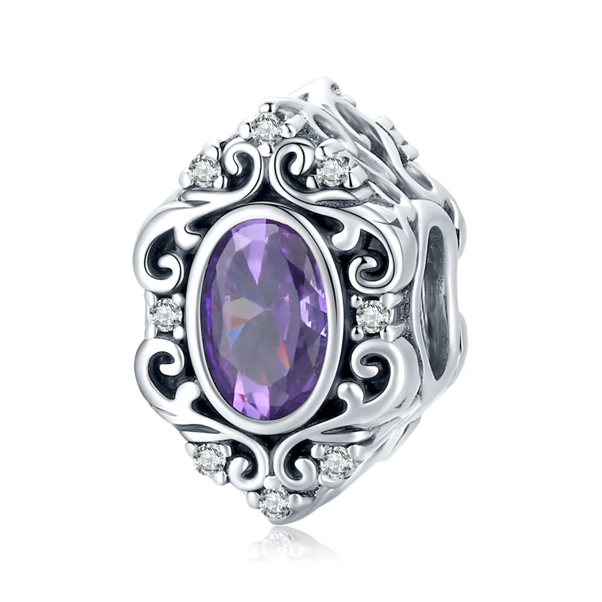 Pandora Style Purple Charm Charm - SCC1928