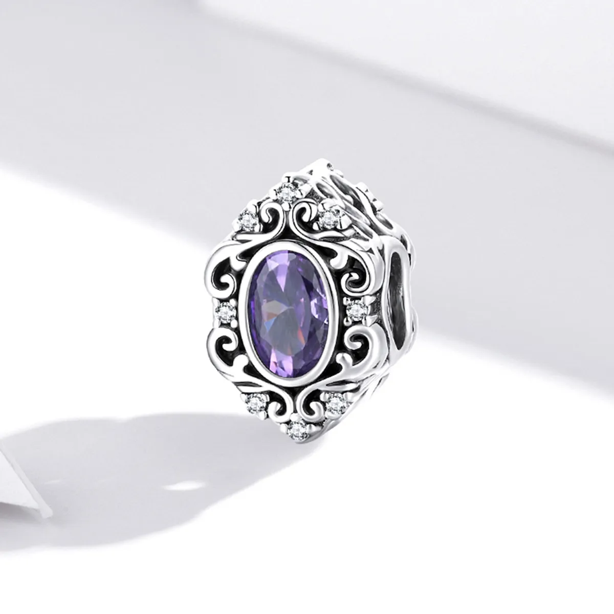 Pandora Style Purple Charm Charm - SCC1928