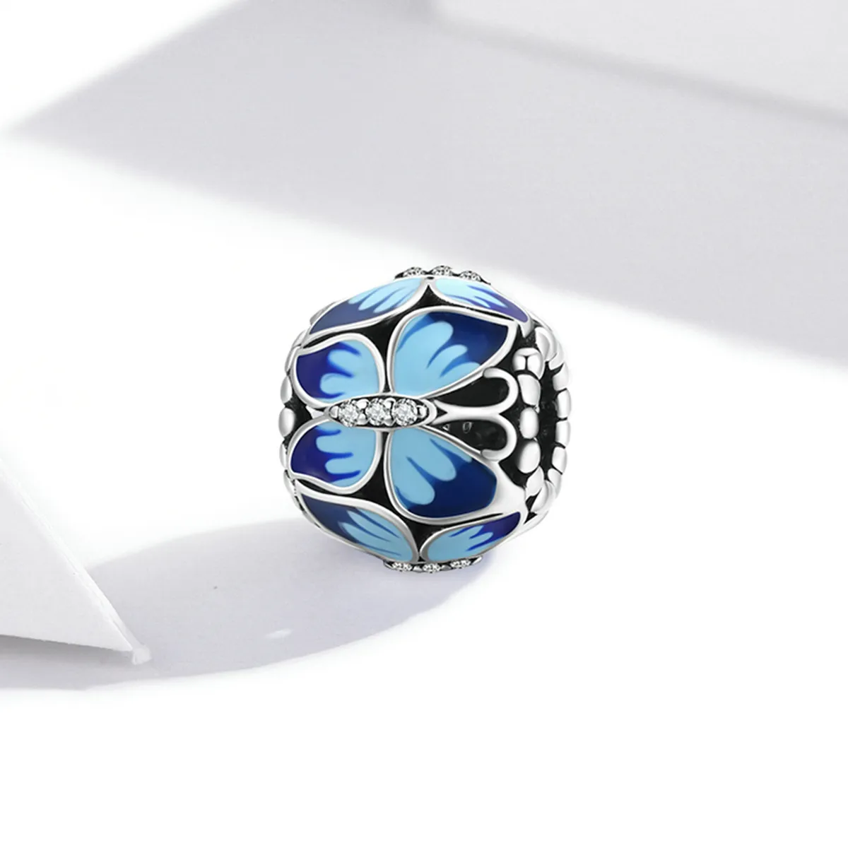 Pandora Style Retro Butterfly Charm - SCC1977