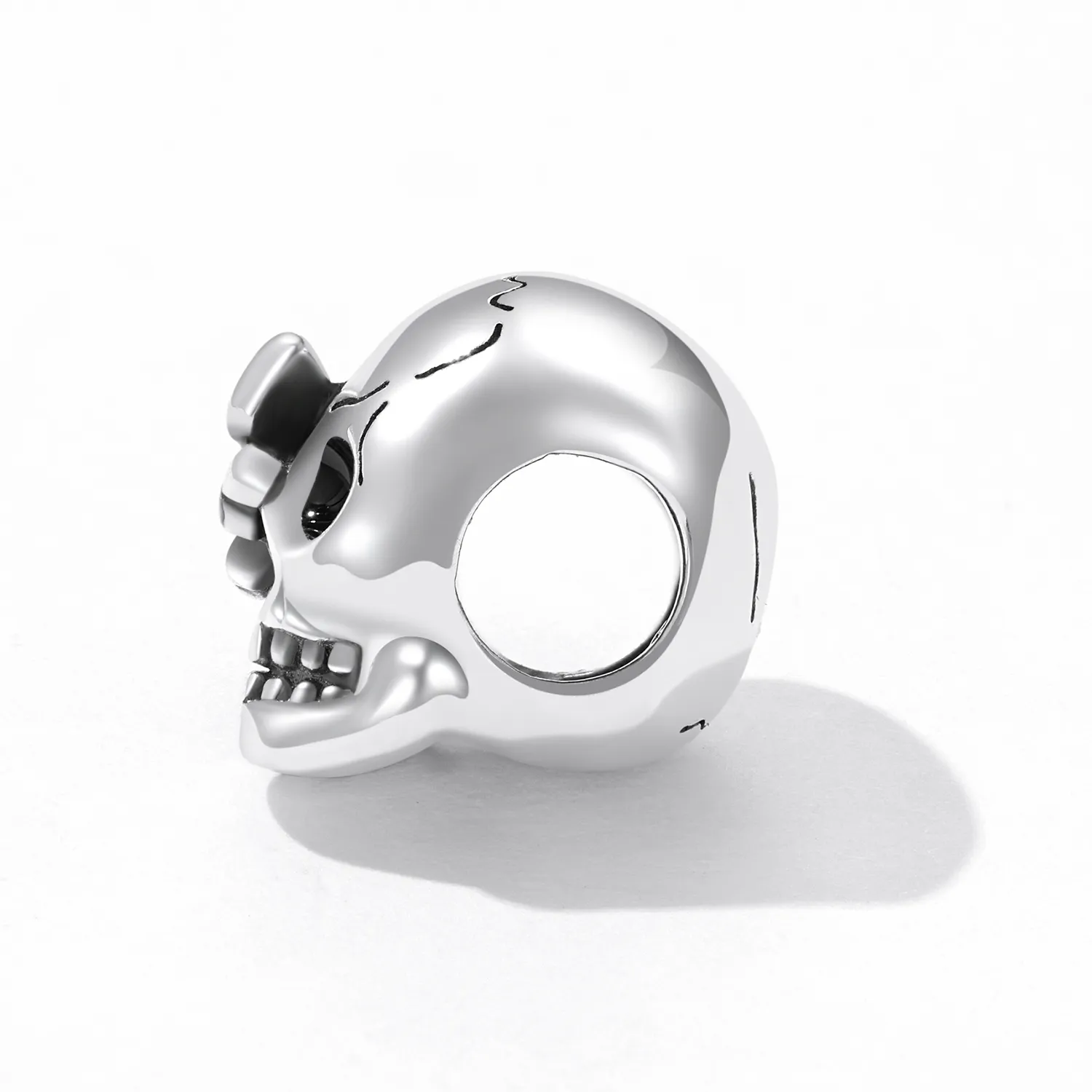 Pandora Style Retro Skull Charm - SCC2232