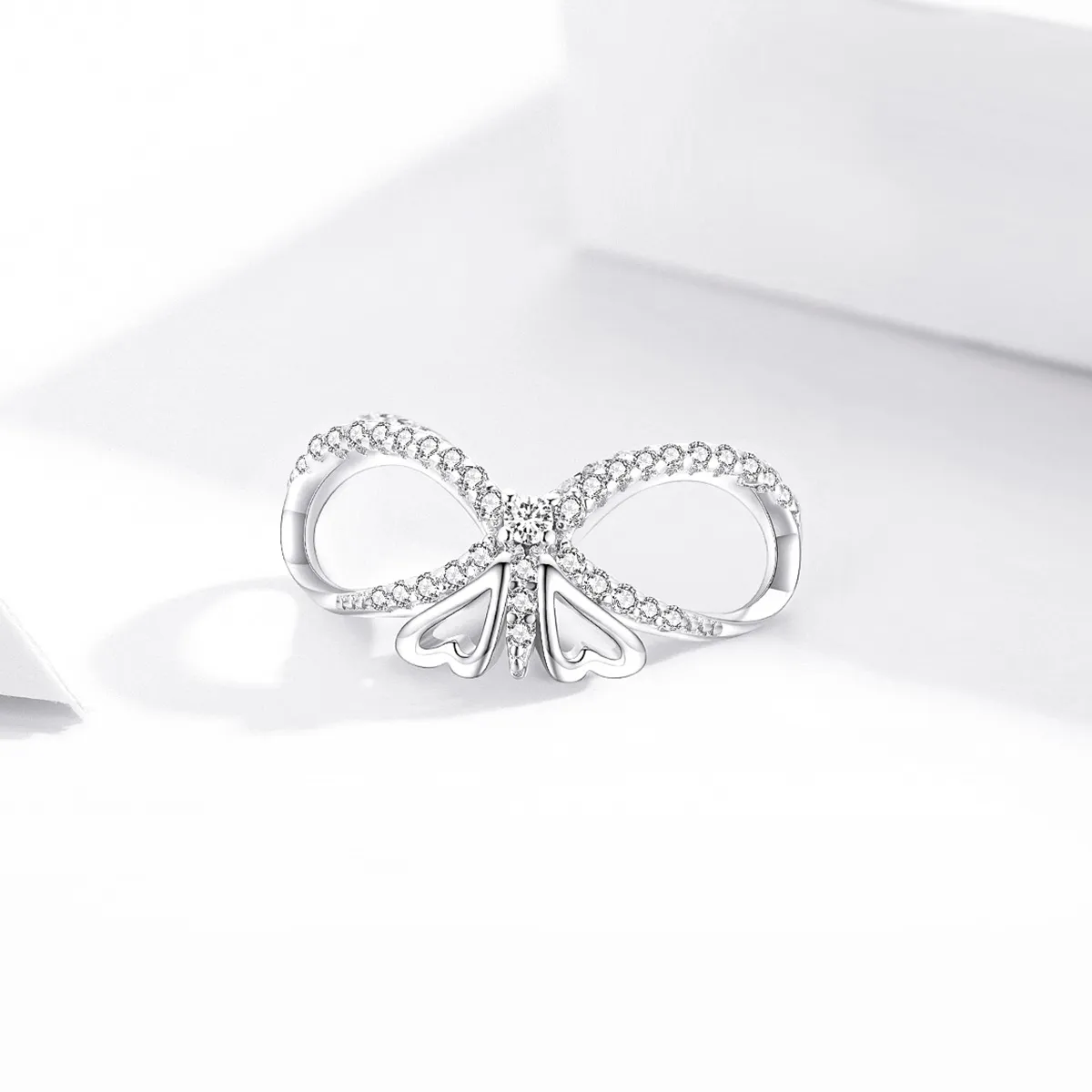 Pandora Style Shine Butterfly Charm - BSC469