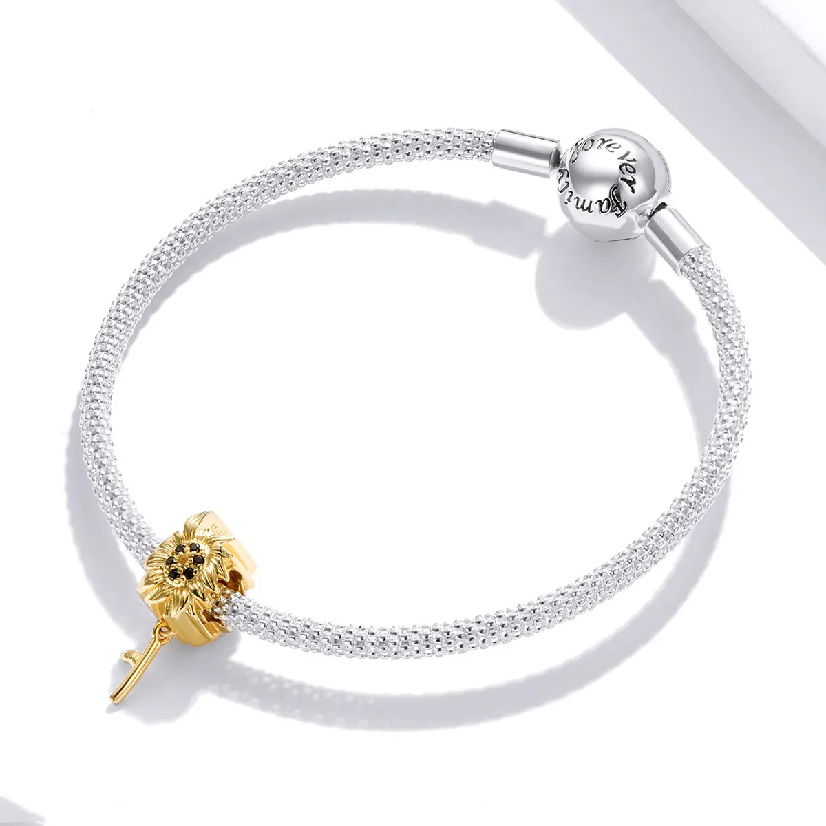 Pandora Style Sun Flower Charm - BSC425