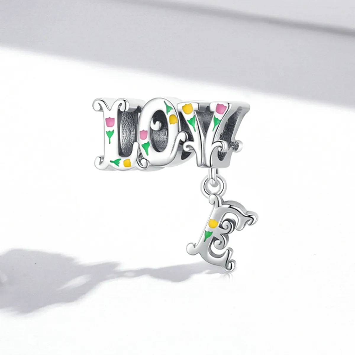 Pandora Style Three-Dimensional Letters Charm - BSC518