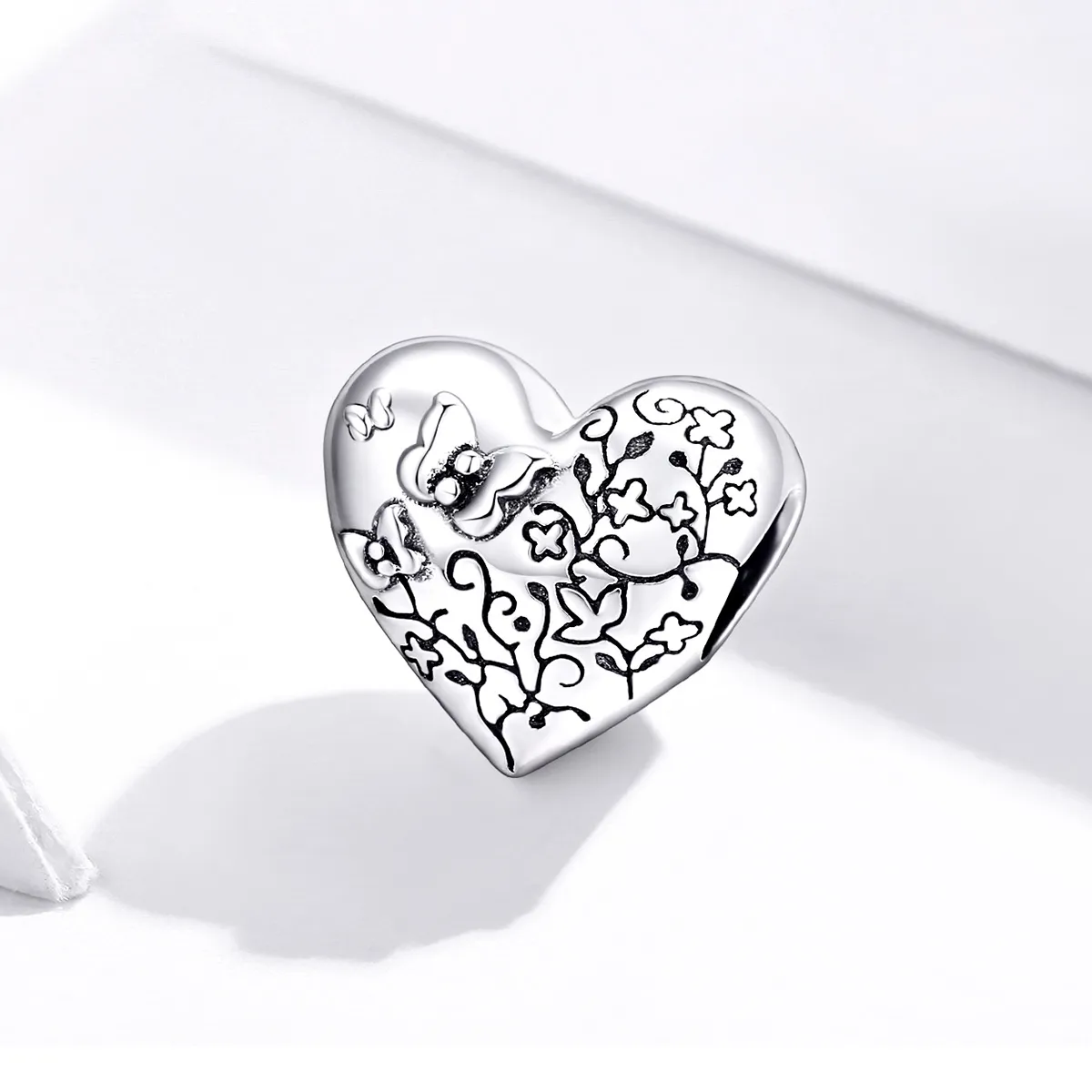 Pandora Style Vine Butterfly Charm - SCC1603