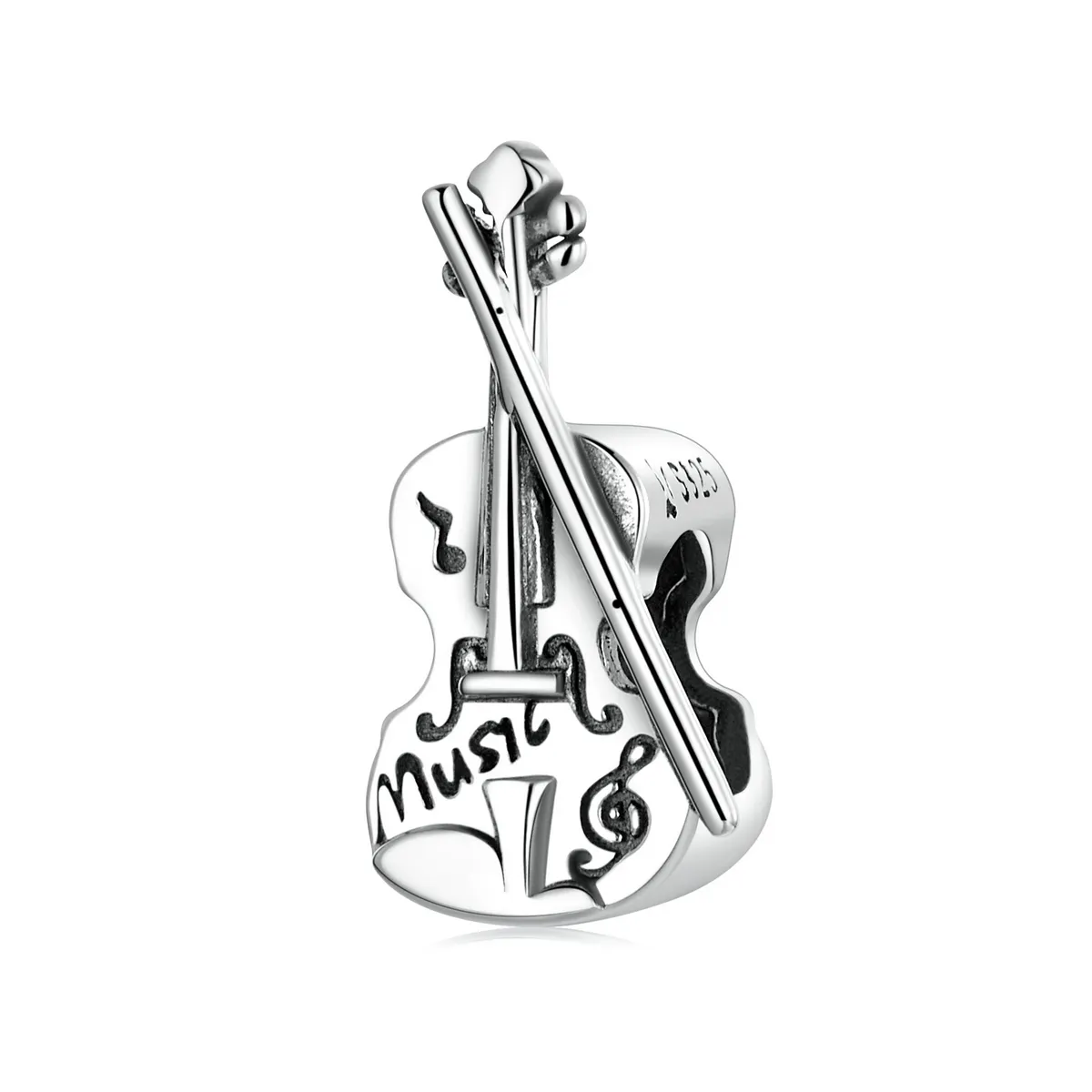 Pandora Style Vintage Violin Charm - SCC2077