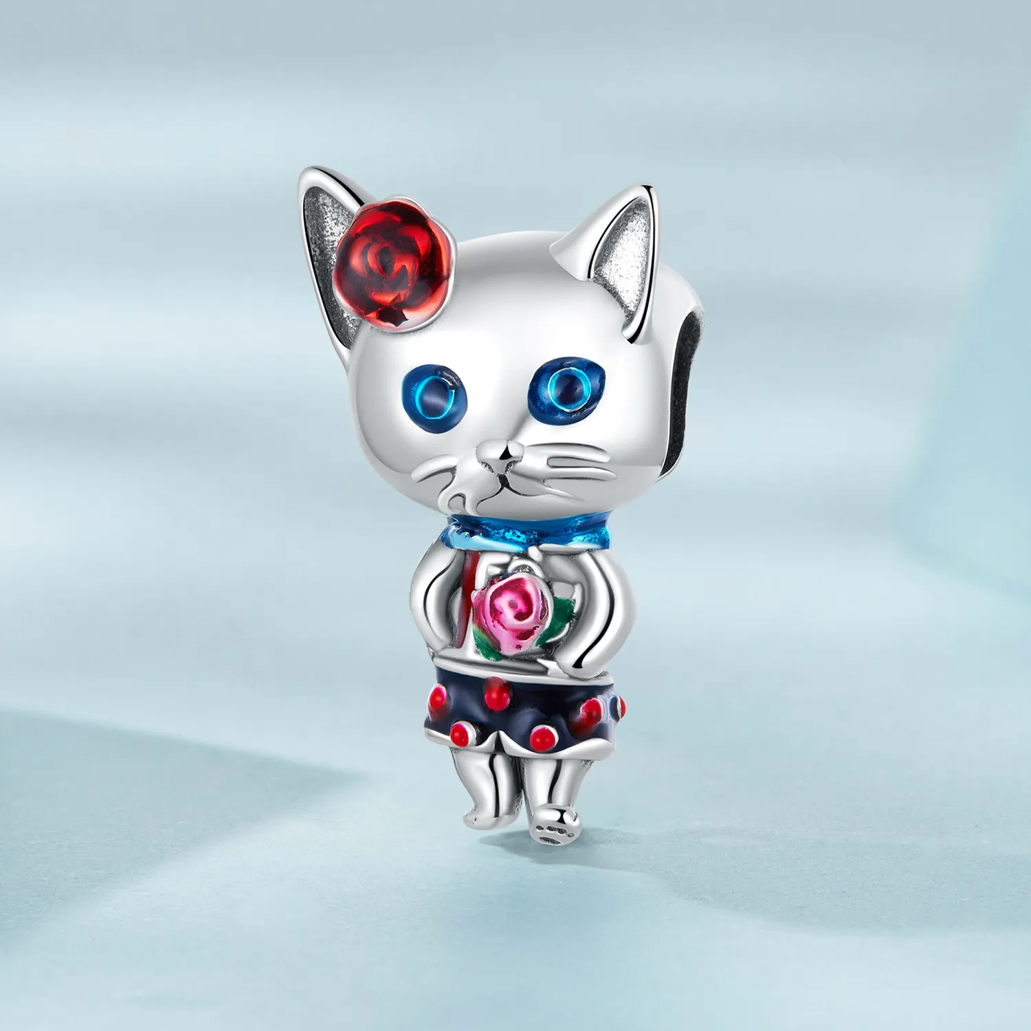 Pandora Style Weird Cat Charm - SCC2377