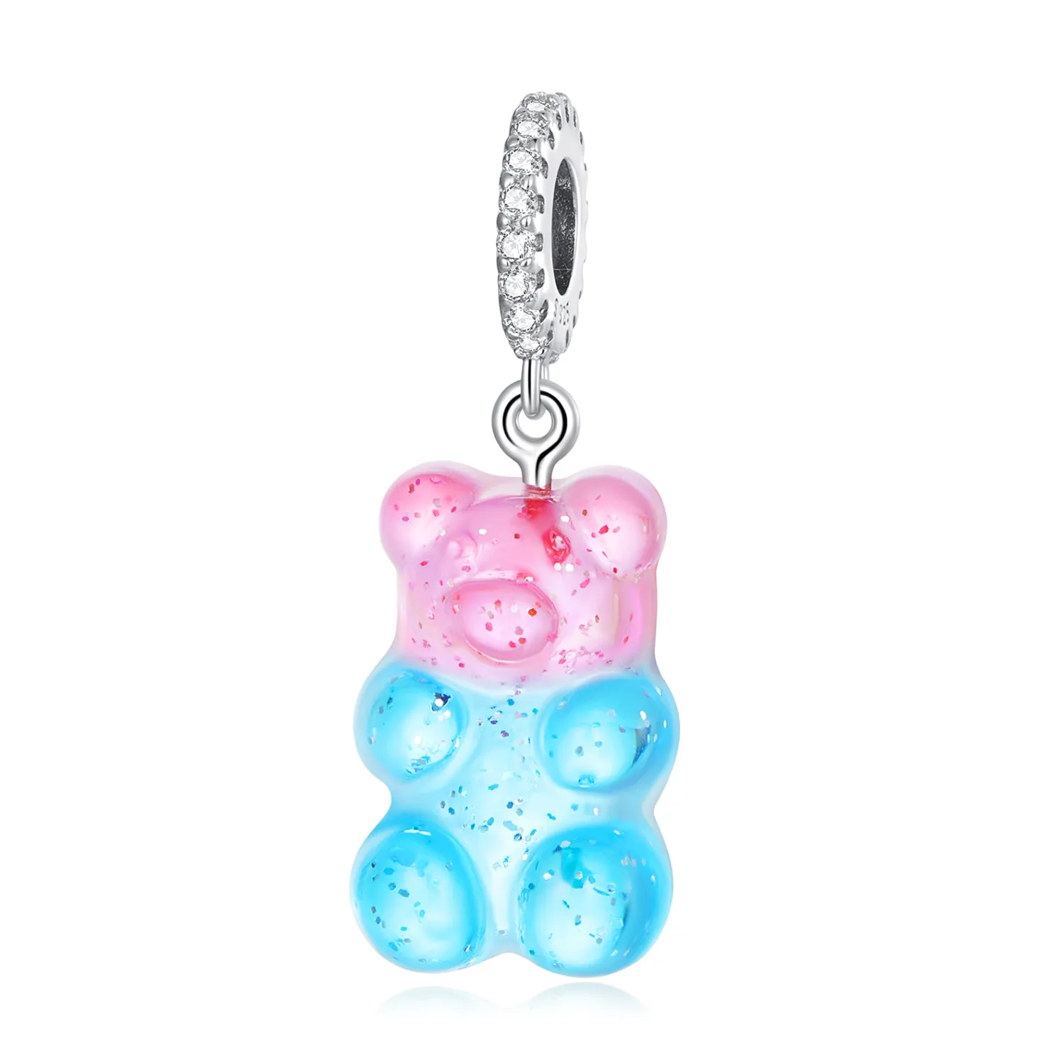 Pandora Style Candy Bear Dangle - SCC2221