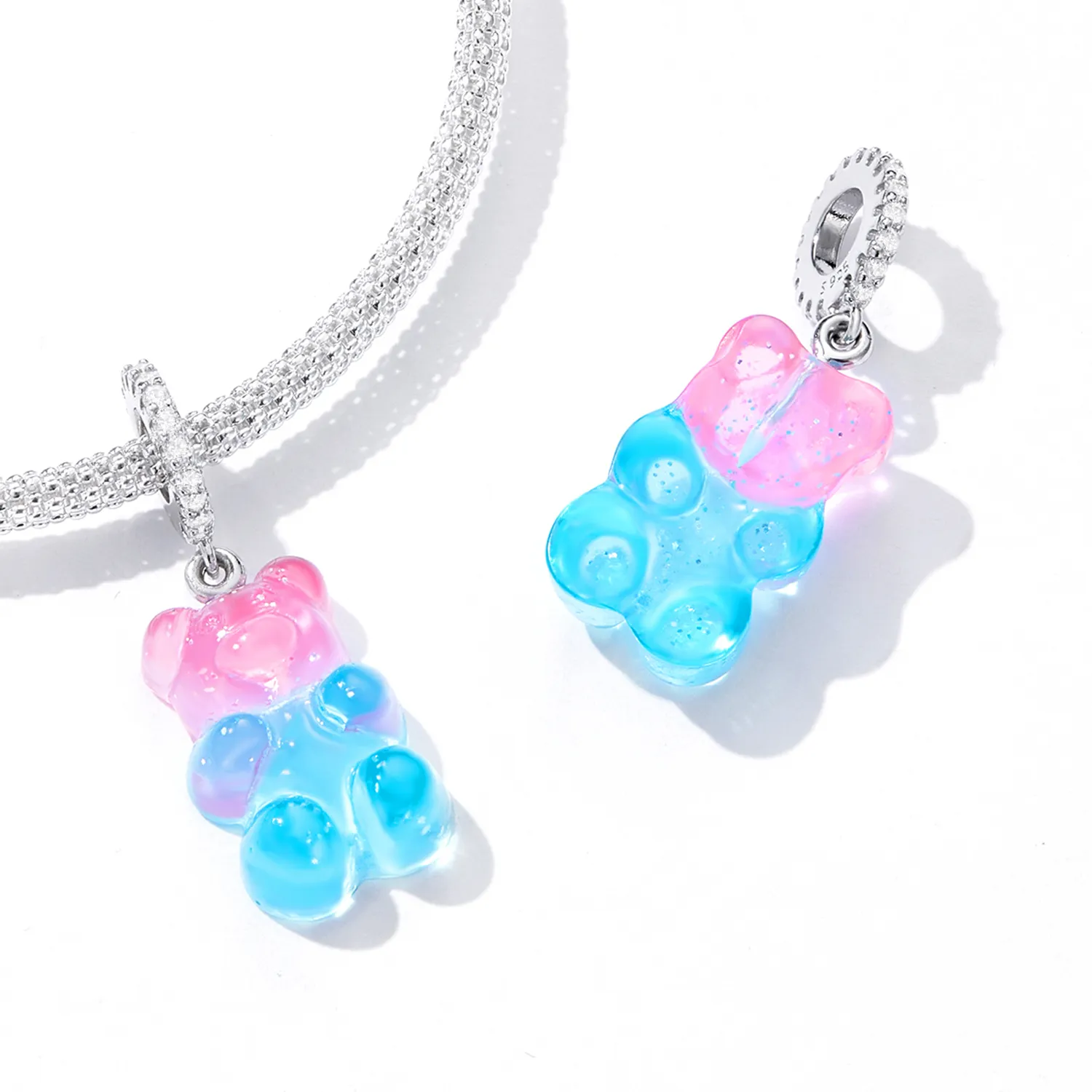 Pandora Style Candy Bear Dangle - SCC2221